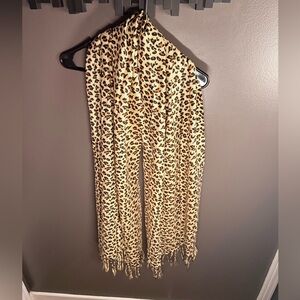 Leopard Print Scarf